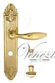 Дверная ручка Venezia на планке PL90 мод. Maggiore (полир. латунь) сантехническая