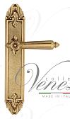 Дверная ручка Venezia на планке PL90 мод. Castello (франц. золото) проходная