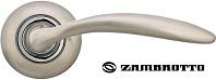 Дверная ручка Zambrotto мод. 57D (белый никель)