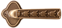 Дверная ручка Val de Fiori мод. Аморе (латунь состаренная)